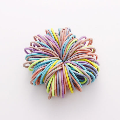 Nylon Does Not Hurt Hair Color Children's Rubber Band