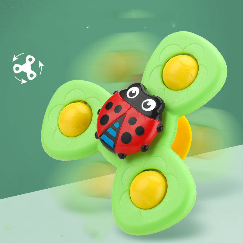 Baby Playing In Water And Bathing Fingertip Spinning Top Toy