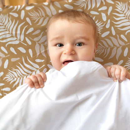 Baby Cradle Fitted Sheet Elastic Printing Baby Caring Table Changing Cover