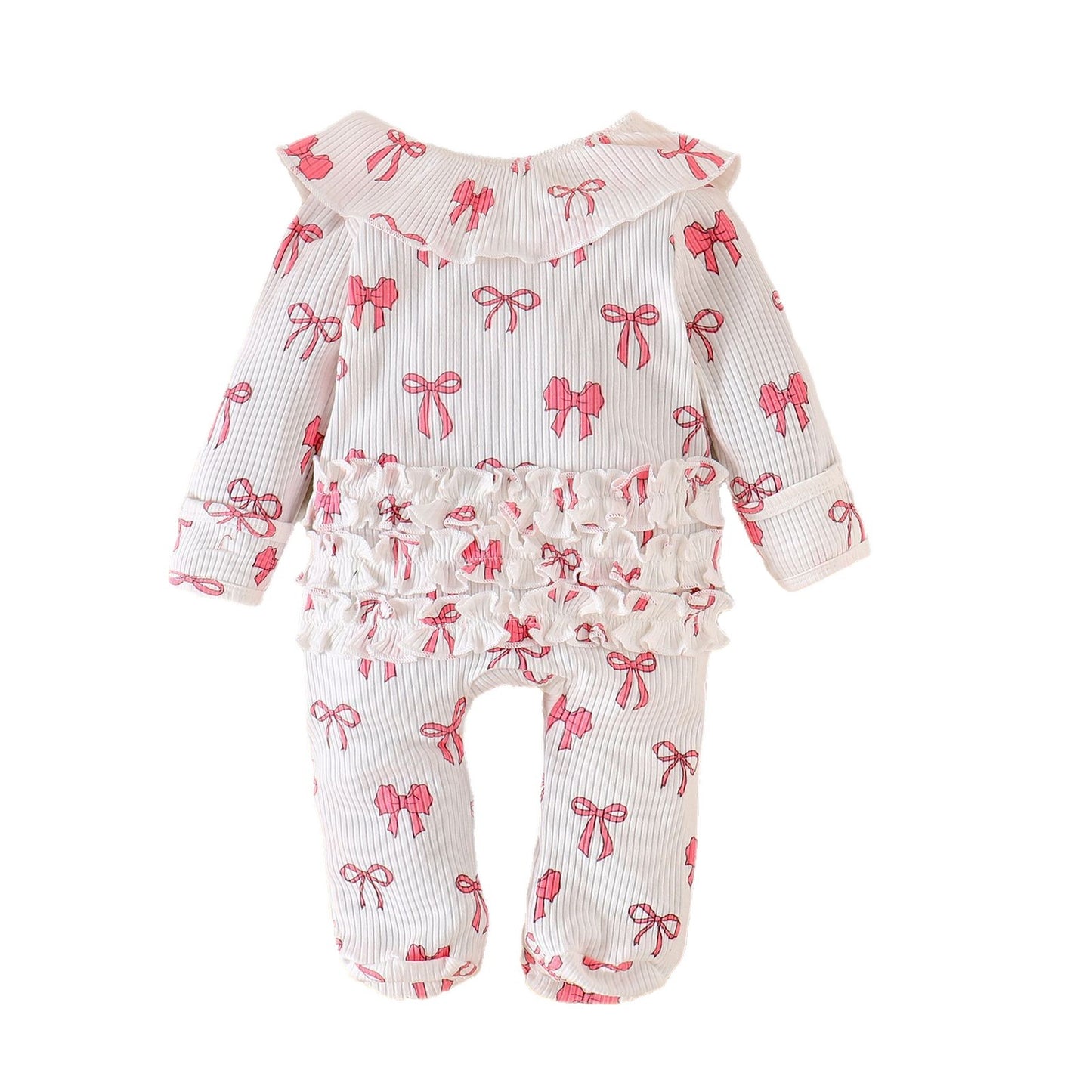 Long-sleeve One-piece Romper For Babies With Long Sleeves