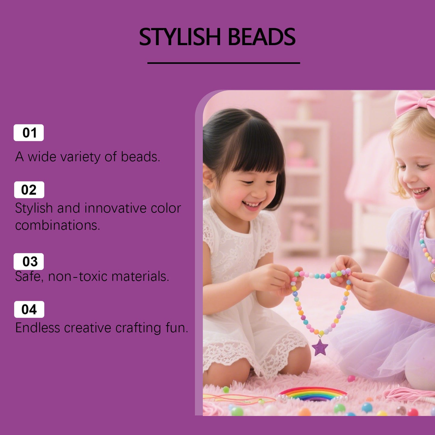 Beaded Bracelet Creation Suit Parent-child Interaction Creative Handmade Educational Toys