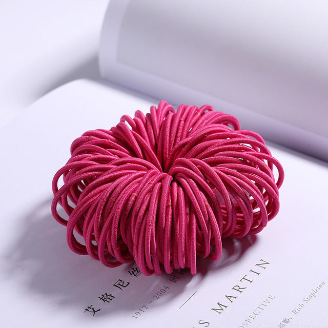 Nylon Does Not Hurt Hair Color Children's Rubber Band