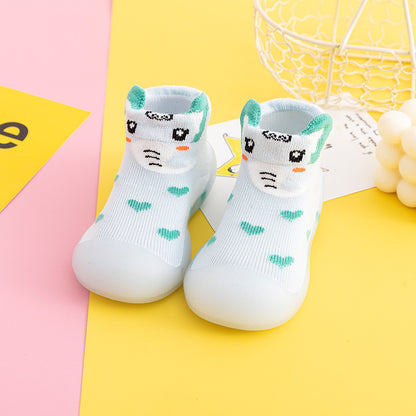 New Children's Socks Baby Toddler Soft-soled Floor Shoes