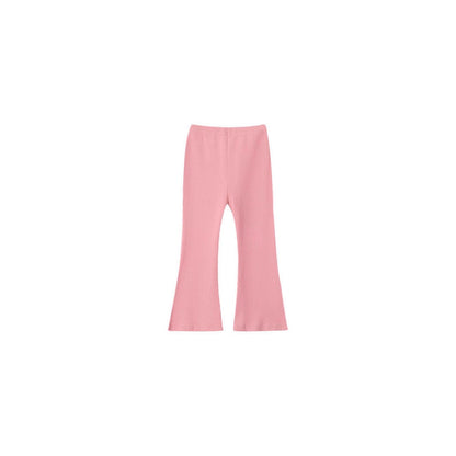 Legging uni polyvalent, décontracté et élégant pour petites filles