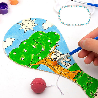 Children's Handmade Painting Creative Graffiti Ball Toy