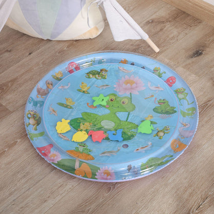 Children's Inflatable Marine Animal Racket Water Cushion Baby Crawling Racket Water Bag Racket Water Cushion Climbing Pad