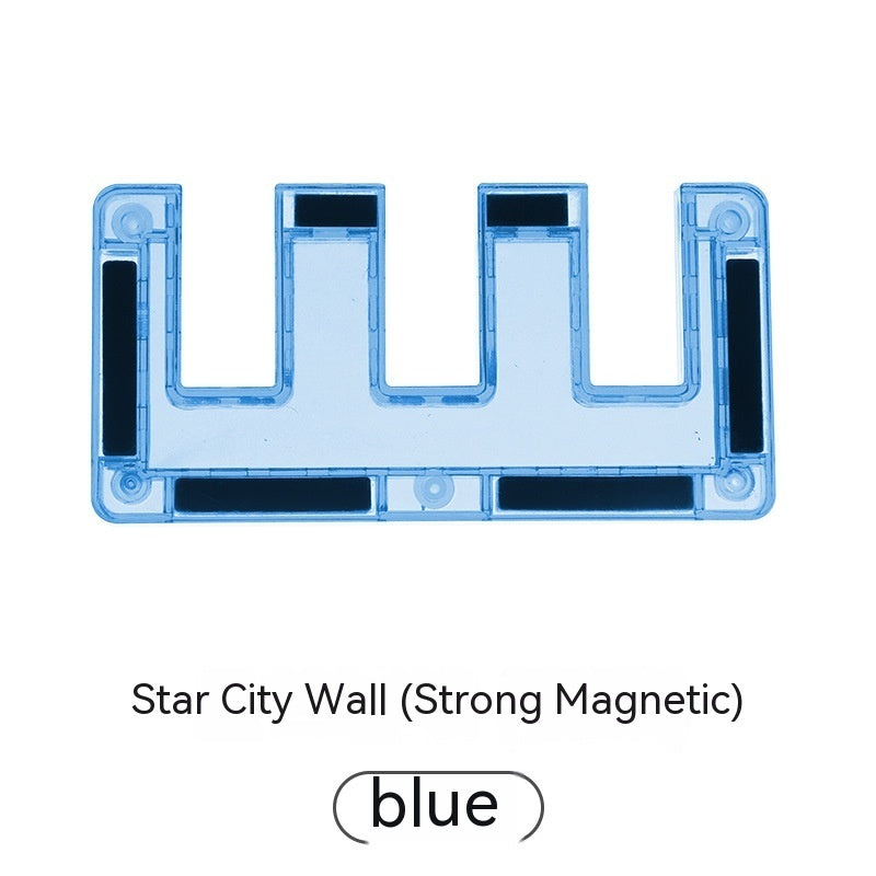 Color Window Asterism Magnetic Building Blocks Assembly