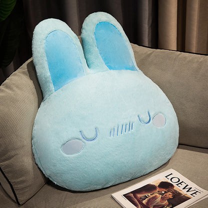 Warm Hand Rabbit Pillow Plush Toy