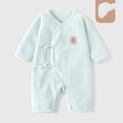 Newborn Baby Bodysuit Boneless Onesie Long Sleeves