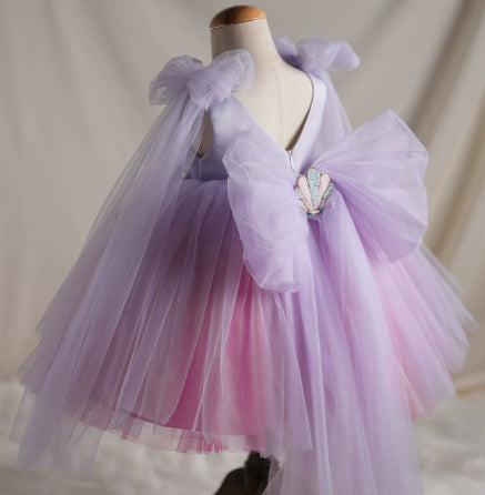 Ropa para niños Super Fairy Fairy Vestido para niñas pequeñas