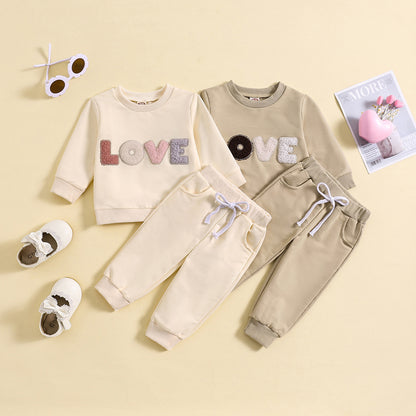 Fashion Boys And Girls Spring And Autumn Suit