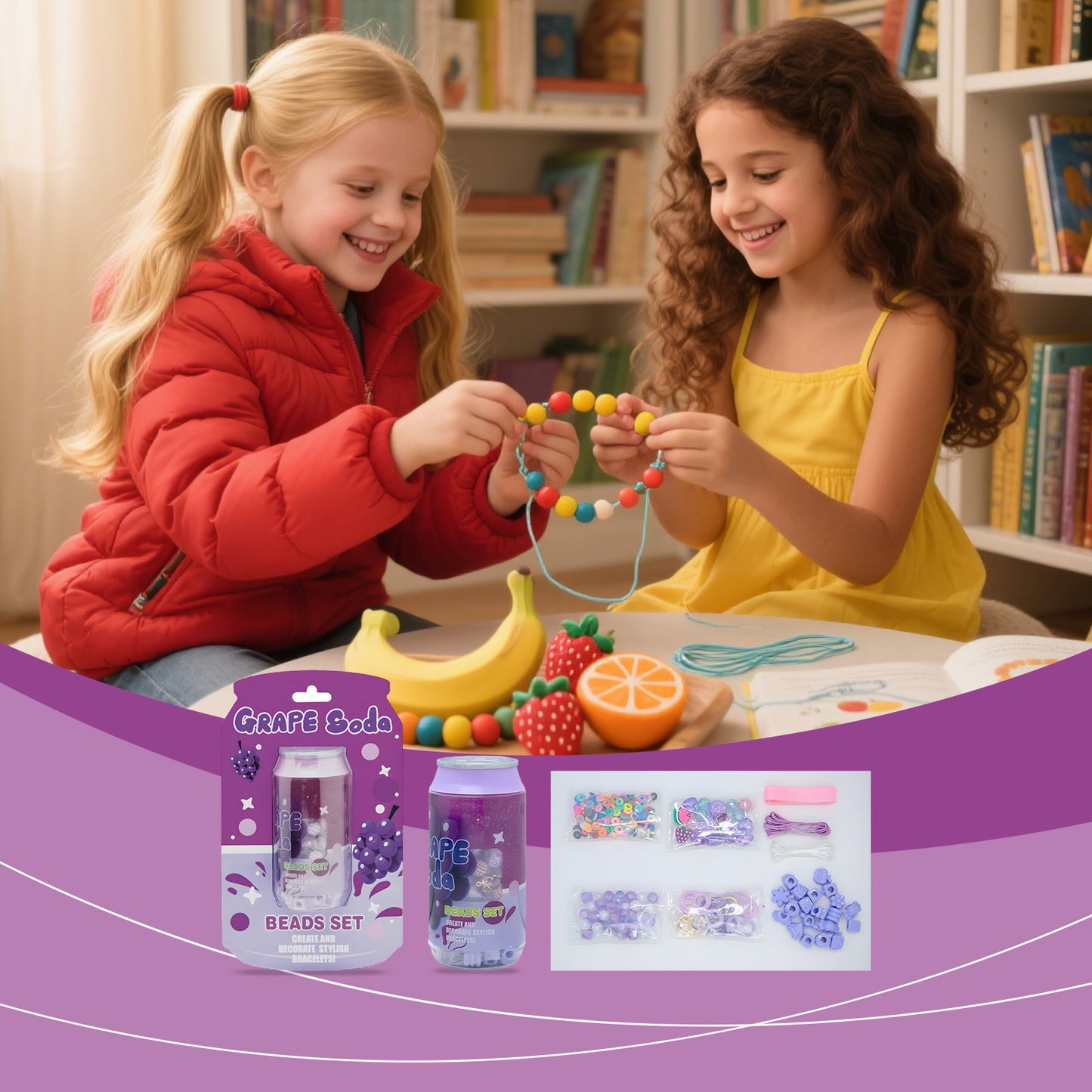 Beaded Bracelet Creation Suit Parent-child Interaction Creative Handmade Educational Toys