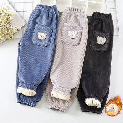 Fashion Corduroy Casual Pants Boys And Girls
