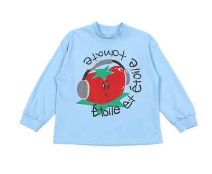 Children's Casual Loose Cartoon English Long Sleeve