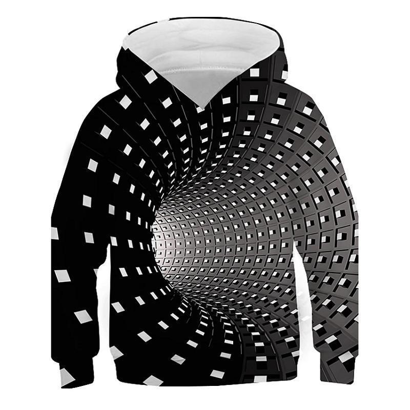 3d Visual Deception Digital Printing Children's Sweater