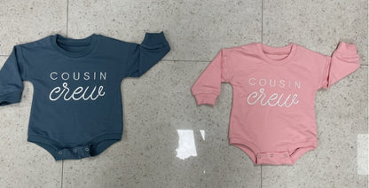 Embroidered Letters Long-sleeve Jumpsuit