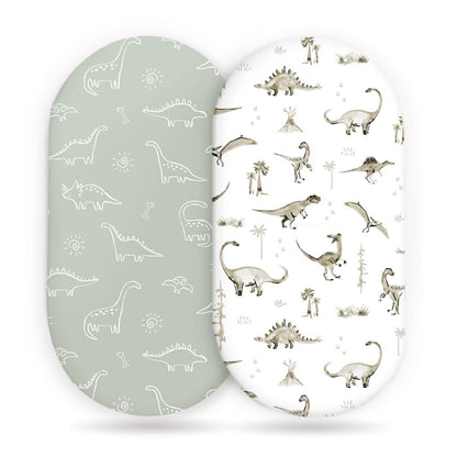 Baby Cradle Fitted Sheet Elastic Printing Baby Caring Table Changing Cover