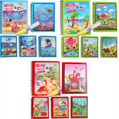 Children's Magical Water Painting Book Repeated Graffiti Book