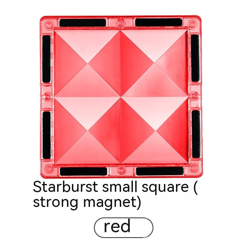 Color Window Asterism Magnetic Building Blocks Assembly