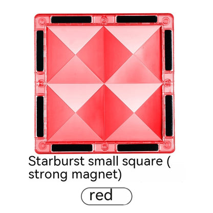 Color Window Asterism Magnetic Building Blocks Assembly