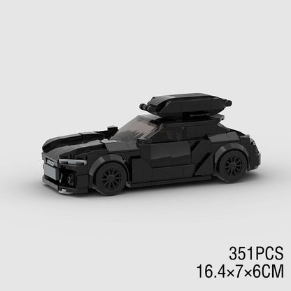 Sports Car Model Assembly Block Puzzle Toy