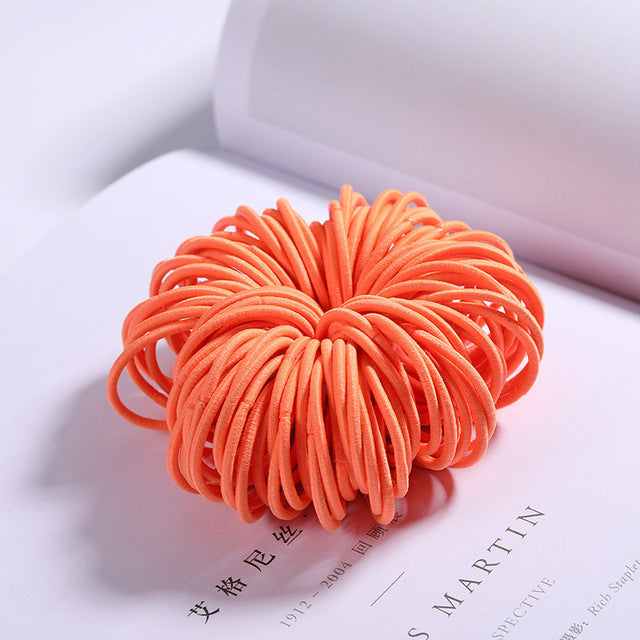 Nylon Does Not Hurt Hair Color Children's Rubber Band