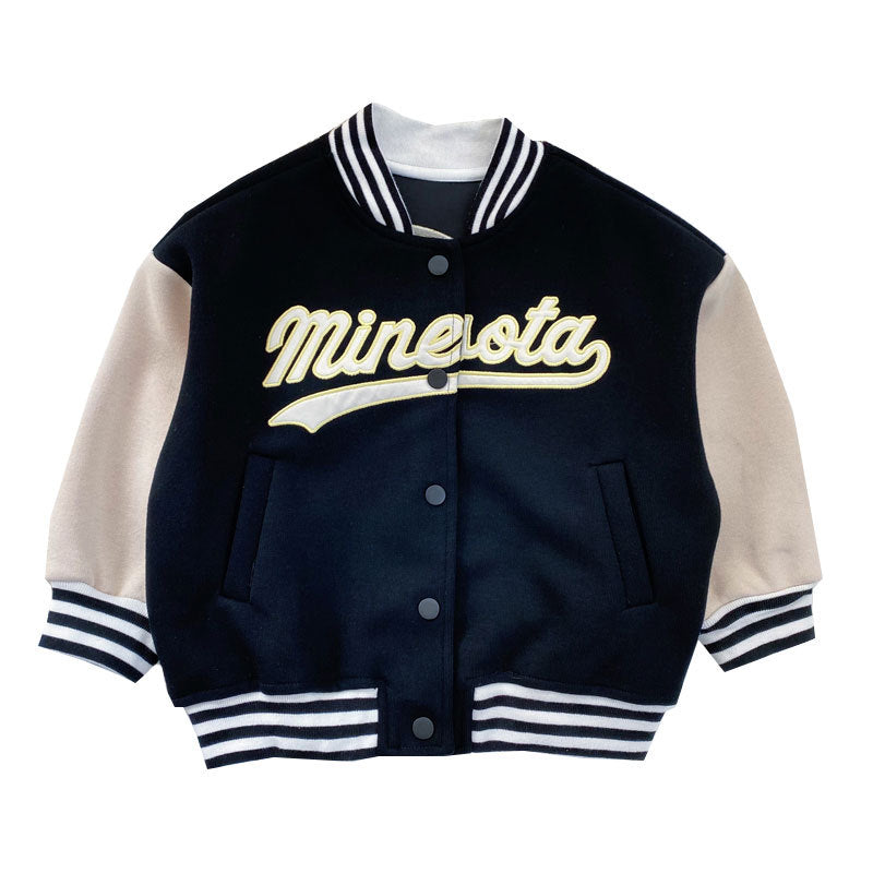 Chaqueta de uniforme de béisbol coreano para niños, para todo tipo de partidos