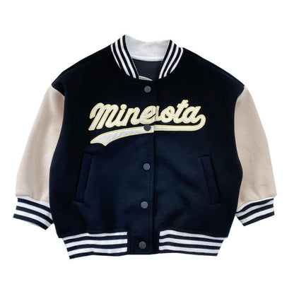 Chaqueta de uniforme de béisbol coreano para niños, para todo tipo de partidos