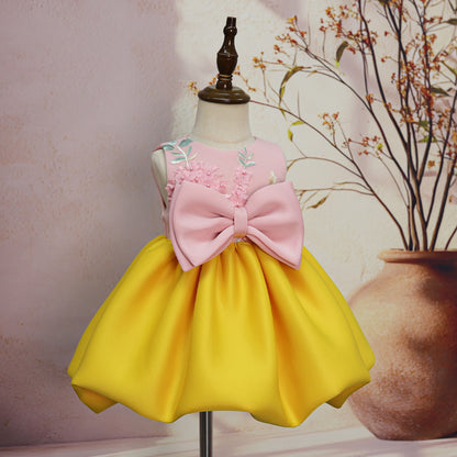 Summer Children's Bow Cute Princess Dress