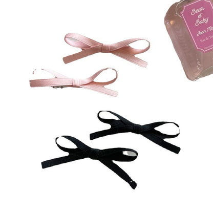 Bow Barrettes All-match Bang Clip