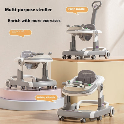 Baby Walker Lightweight Folding Multifunctional Anti-rollover