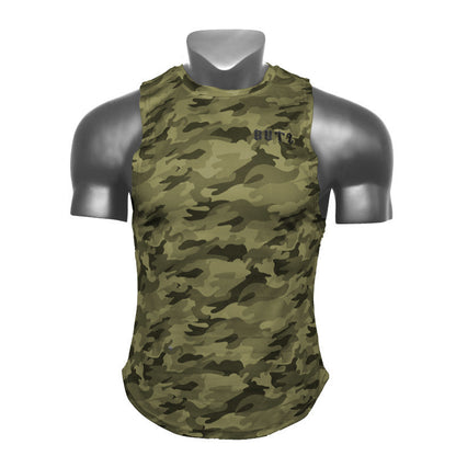 Summer New Loose Men's Sports Fitness Vest