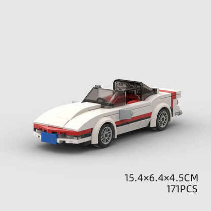 Convertible Car Model Building Block Toy
