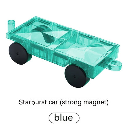 Color Window Asterism Magnetic Building Blocks Assembly