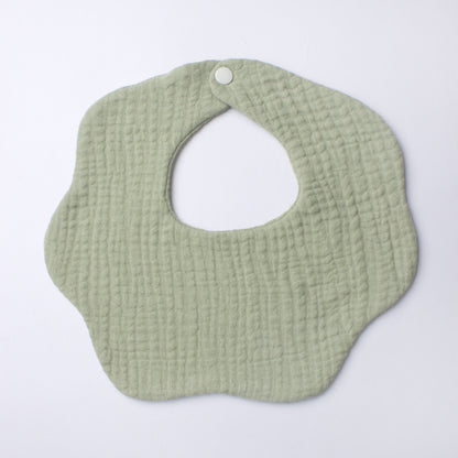 Infant And Toddler Supplies Candy-Colored Gauze Lace Bib
