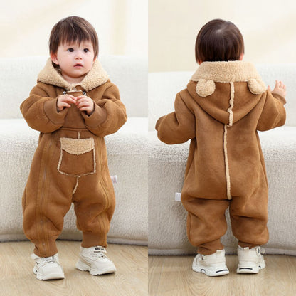 New Fallwinter Thermal Romper For Babies