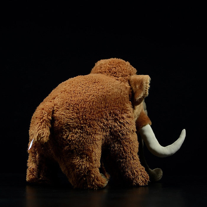 Simulation Mammoth Doll Mammoth Plush Toy Mammoth Simulation Animal Plush Toy 33CM