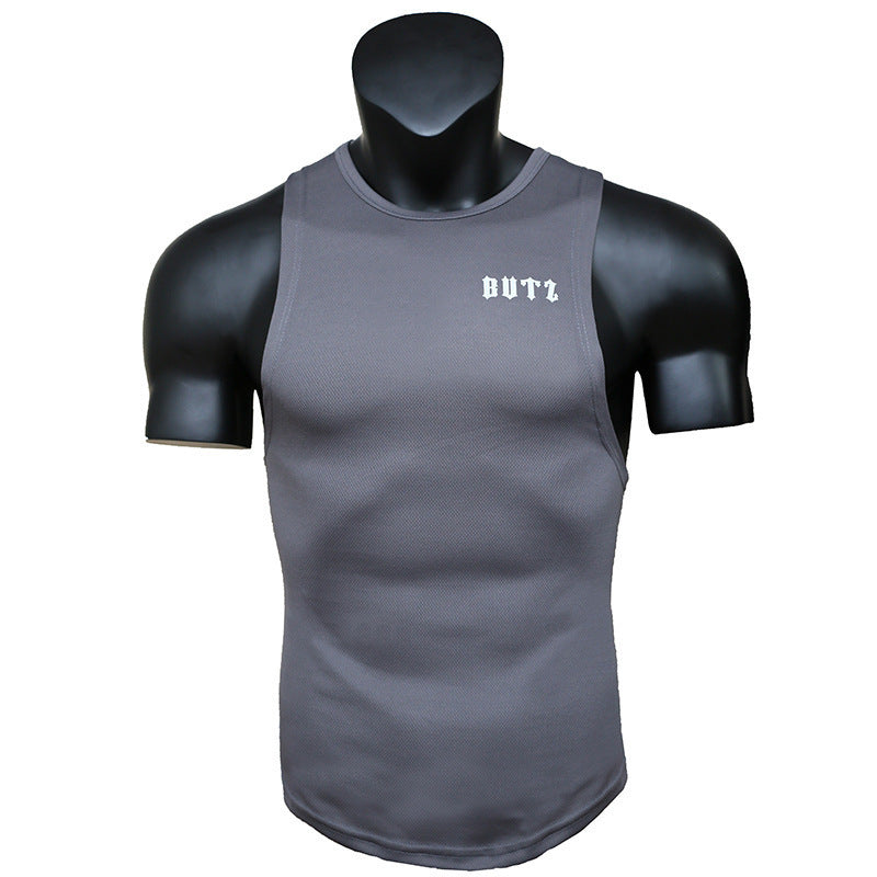 Summer New Loose Men's Sports Fitness Vest