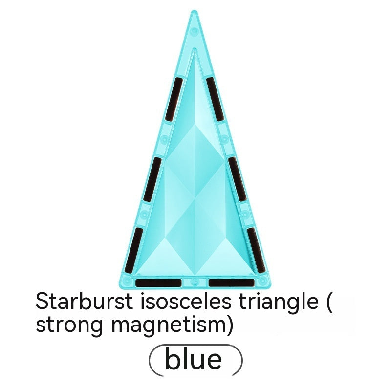 Color Window Asterism Magnetic Building Blocks Assembly