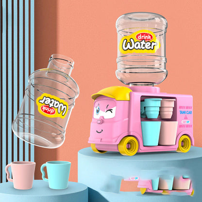 Cute Rabbit Little Yellow Duck Children's Simulation  Water Dispenser Mini