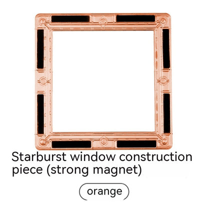 Color Window Asterism Magnetic Building Blocks Assembly