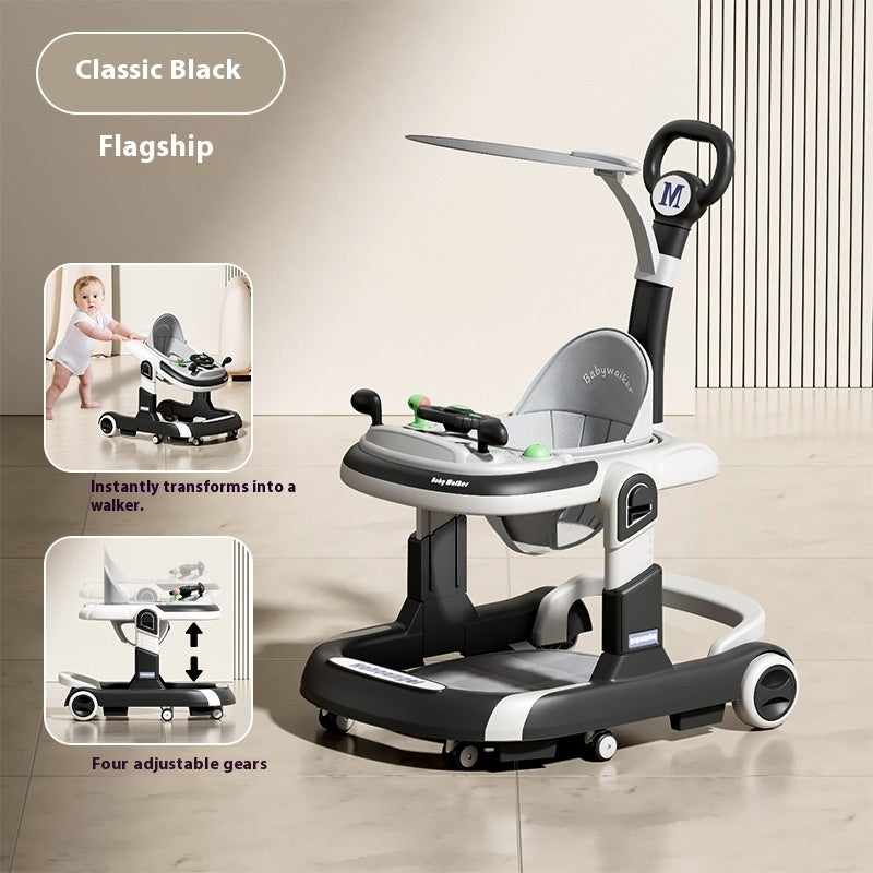 Baby Walker Lightweight Folding Multifunctional Anti-rollover